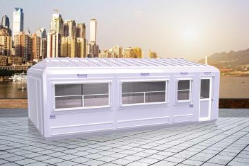 Prefabricated Shelter 390 x 750 cm