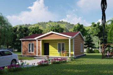 75 m² Steel Frame House