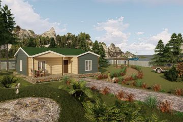 87 m² Steel Frame House