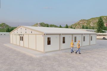 160 m² Engineer Container Dormitory